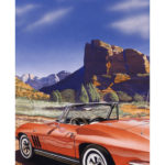 SOLD! "Sedona Vette," My first-ever Sedona painting... Collection of Mr. Robert Jartz, Madison WI.