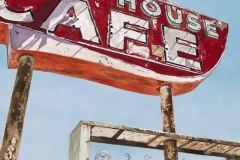 SOLD! \"Ranch House Cafe.\" Collection of Carolyn Romberg, Brooklyn, NY.