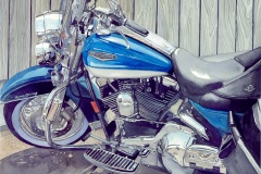 SOLD! \"Road King.\" Watercolor, 14.5\" x 20.5\" . Collection of James Cotellessa.