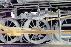SOLD! \"Steel Wheels\".... Gouache, 26.8 x 20.2\".